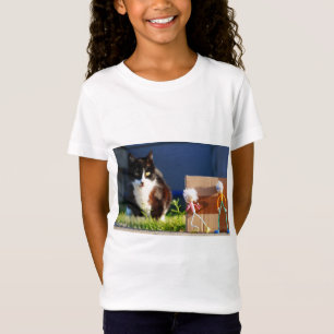 De Fubby's verstoppertje spelen met Kat Ping. T-shirt