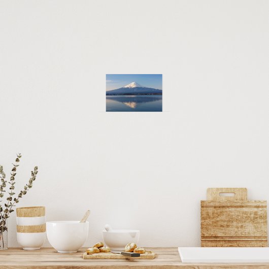 De Fuji in japan Poster (Keuken)