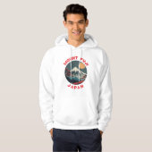 De Fuji Japan - ringloop onderdrukken Hoodie (Voorkant volledig)