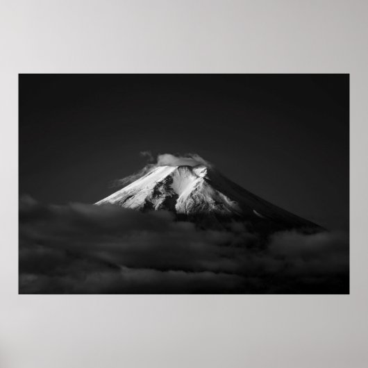 De Fuji van Fujiyoshida Poster (Voorkant)