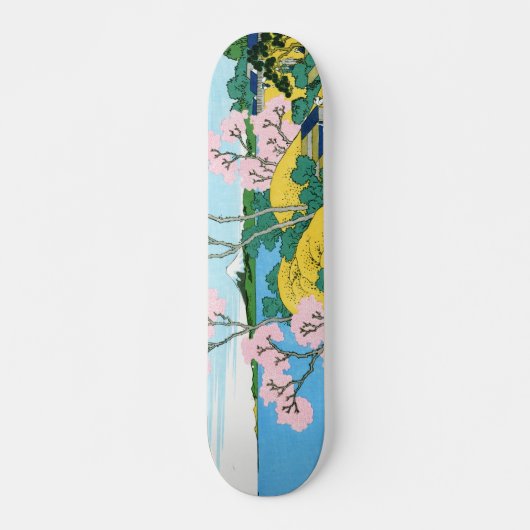 De Fuji van Gotenyama in Shinagawa Hokusai ukiyo Persoonlijk Skateboard (Voorkant)