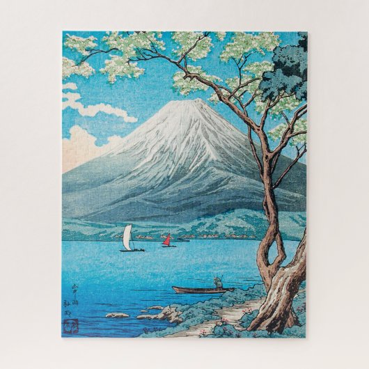 De Fuji van het meer van Yamanaka door Hiroaki Tak Legpuzzel (Verticaal)