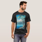 De Fuji van het meer van Yamanaka door Hiroaki Tak T-shirt (Voorkant volledig)
