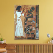 De Fumigatie van Osiris, pagina van het Boek van d Canvas Afdruk (Insitu (Woonkamer))
