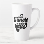 De Funcle Funny Eenvoudige  Retro Latte Mok (Rechts)