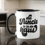 De Funcle Funny Eenvoudige  Retro Mok<br><div class="desc">Dit eenvoudige en  ontwerp is samengesteld uit speelse scripttypografie.</div>