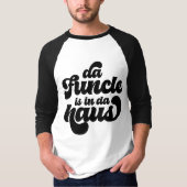 De Funcle Funny Eenvoudige  Retro T-shirt (Voorkant)
