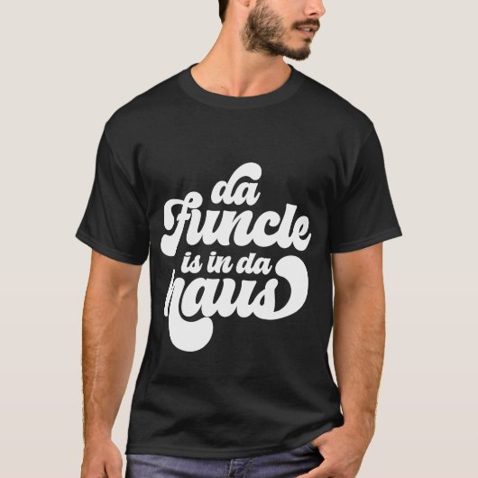 De Funcle Funny Eenvoudige Retro T-shirt (Voorkant)