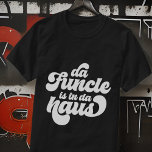 De Funcle Funny Eenvoudige  Retro T-shirt<br><div class="desc">Dit eenvoudige en  ontwerp is samengesteld uit speelse scripttypografie.</div>