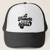 De Funcle Funny Eenvoudige Retro Trucker Pet (Voorkant)