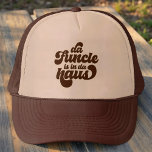 De Funcle Funny Eenvoudige  Retro Trucker Pet<br><div class="desc">Dit eenvoudige en  ontwerp is samengesteld uit speelse scripttypografie.</div>