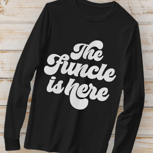De Funcle Simple Fun  Retro Typografie T-shirt
