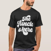 De Funcle Simple Fun  Retro Typografie T-shirt (Voorkant)