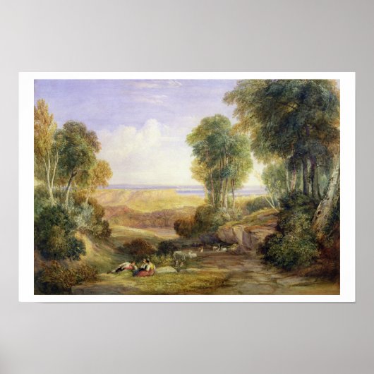 De functie van de Severn en de Wye met Chepst Poster (Voorkant)
