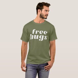 De Fundamentele Donkere T-shirt van het vrije Man