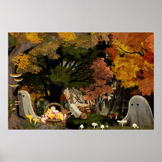 De fungi foeragemieren poster (Voorkant)