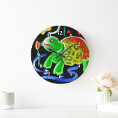 De Funky Schildpad Grote Klok (Huis)