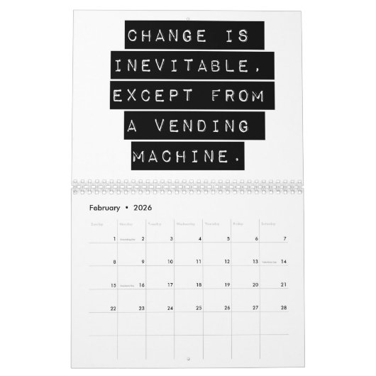 De Funny Gezegde Kalender (Feb 2026)