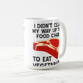 De funny Mug van de voedselketen Koffiemok (Voorkant rechts)