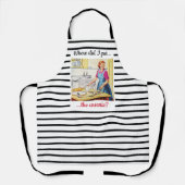 De  Funny Murderous Houseechtgenote Cooking uit 19 Schort (Voorkant)