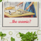 De  Funny Murderous Houseechtgenote Cooking uit 19 Theedoek (Gevouwen)