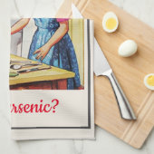 De  Funny Murderous Houseechtgenote Cooking uit 19 Theedoek (Quarter Fold)