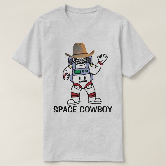 DE FUNNY  T-SHIRS VAN DE MANNEN VAN DE COWBOY VAN  T-SHIRT (Design voorkant)