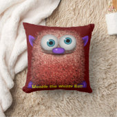 De funny Wuzzy Butt Cushion for Kids Room Kussen (Deken)