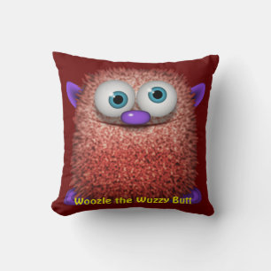 De funny Wuzzy Butt Cushion for Kids Room Kussen