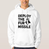 De Fur Missile Malinois Hoodie implementeren (Voorkant)