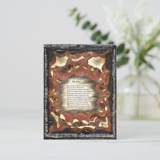 De Furie Briefkaart (Staand voorkant)