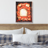 De Furie Canvas Afdruk (Insitu (Slaapkamer))