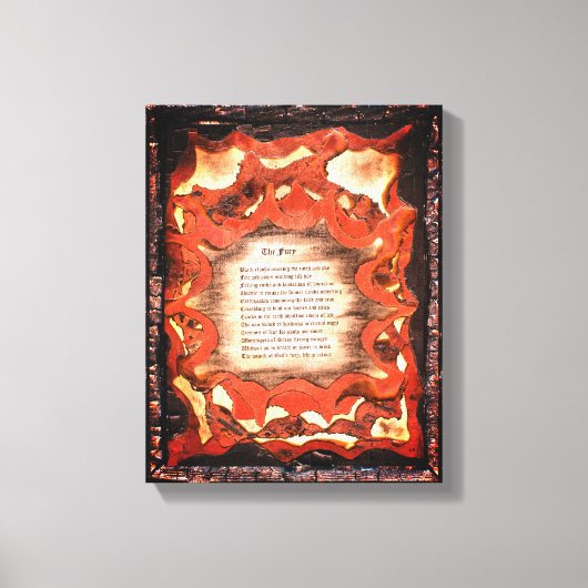 De Furie Canvas Afdruk (Voorkant)