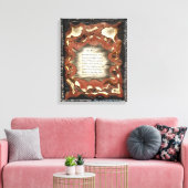 De Furie Canvas Afdruk (Insitu (Woonkamer))