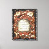 De Furie Canvas Afdruk (Voorkant)