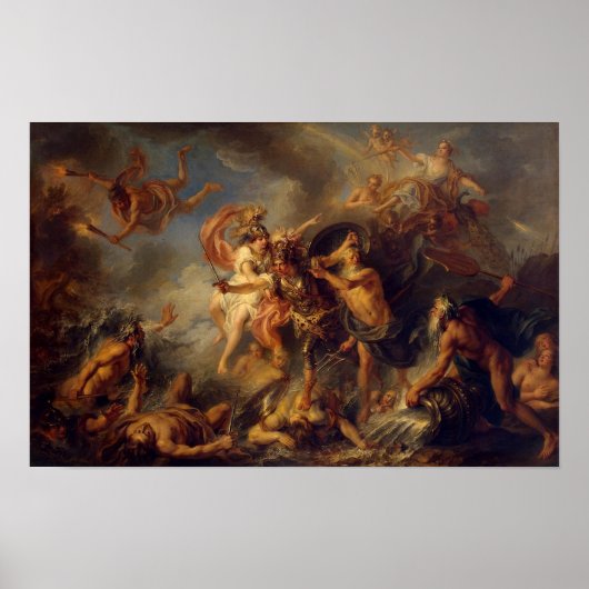 De Furie van Achilles Poster (Voorkant)