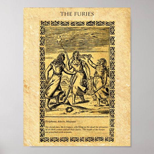 DE FURIES POSTER (Voorkant)