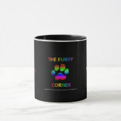 De Furry Corner Coffee Cup Mok (Midden)