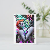 De fusie briefkaart (Staand voorkant)