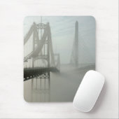 "de fusie" over de Penobscot-rivier in Maine Muismat (Met muis)