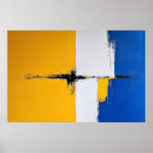 De Fusie van Kleuren Poster (Voorkant)