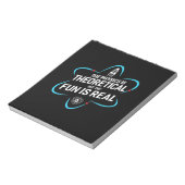 De fysica is theoretisch, maar de vun is echt notitieblok (Linkerzijde)