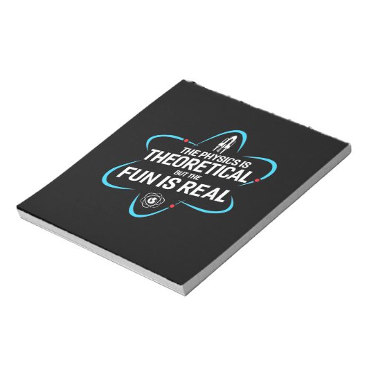 De fysica is theoretisch, maar de vun is echt notitieblok (Linkerzijde)