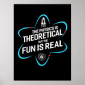 De fysica is theoretisch, maar de vun is echt poster (Voorkant)