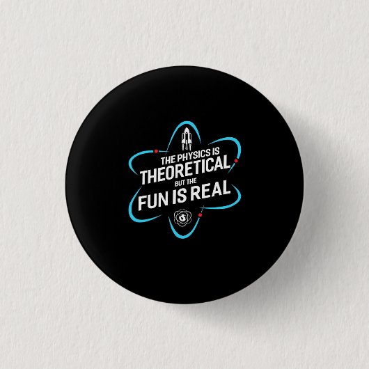 De fysica is theoretisch, maar de vun is echt ronde button 3,2 cm (Voorkant)