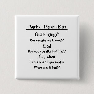 De fysieke Button van het Gezoem van de Therapie