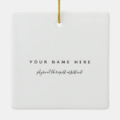 De Fysieke Therapisist Assistant van het examen go Keramisch Ornament (Achterkant)