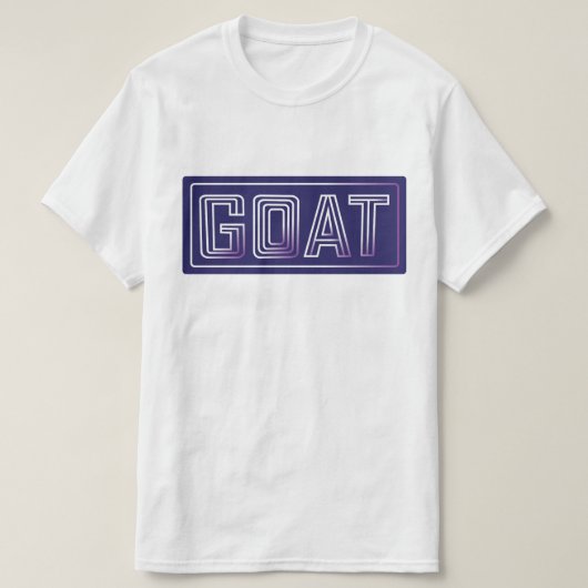 De G.O.A.T op de top (Design voorkant)