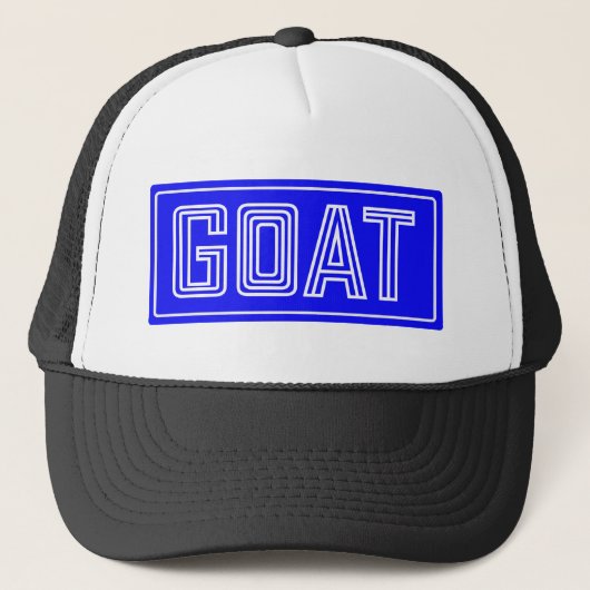 De G.O.A.T. tot oneindig Trucker Pet (Voorkant)