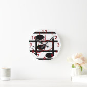 De G-sleutel van de Muzieknoten van de Musici van Ronde Klok (Huis)